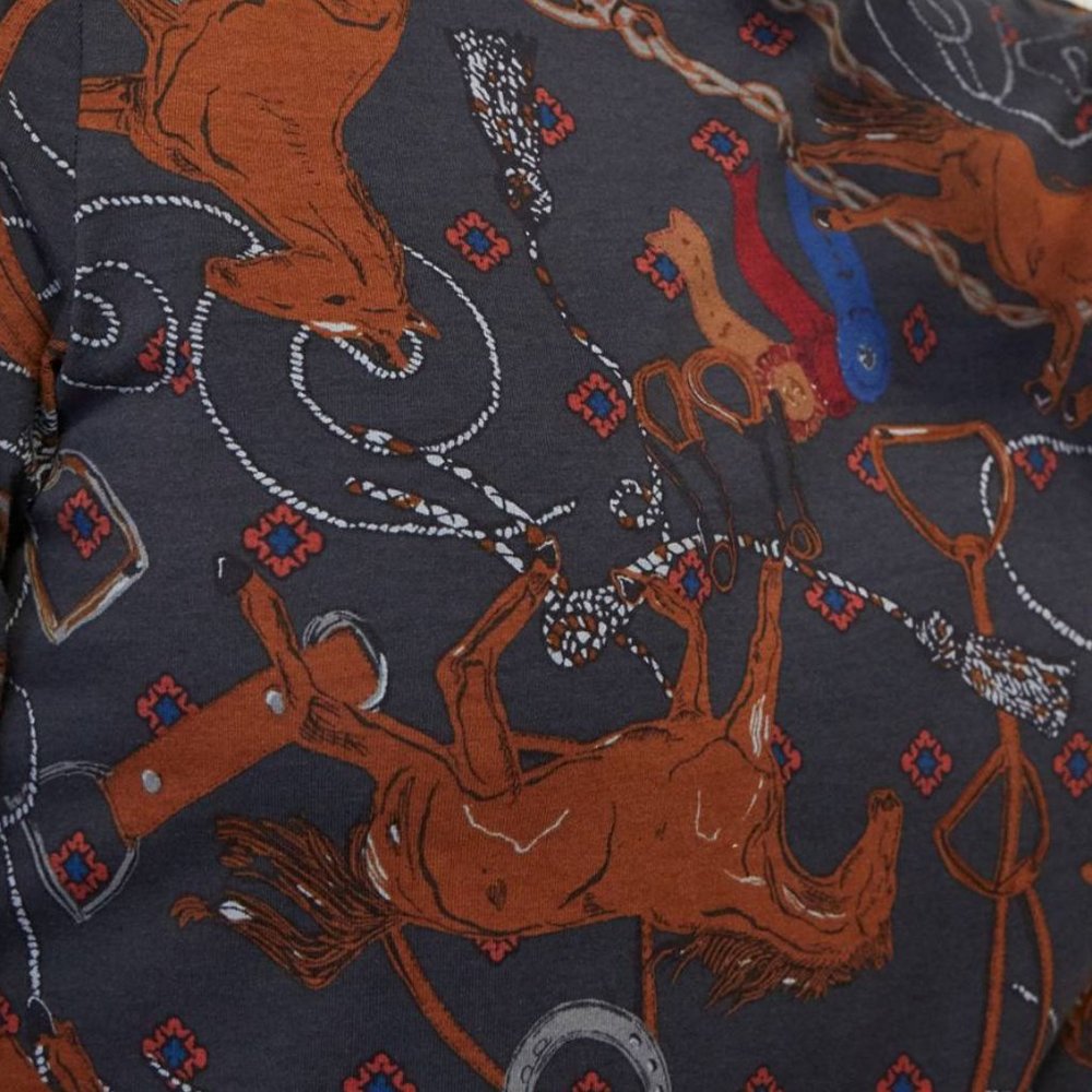 Anthropologie Adventurer Horses Mock Neck Top - Picture 5 of 5